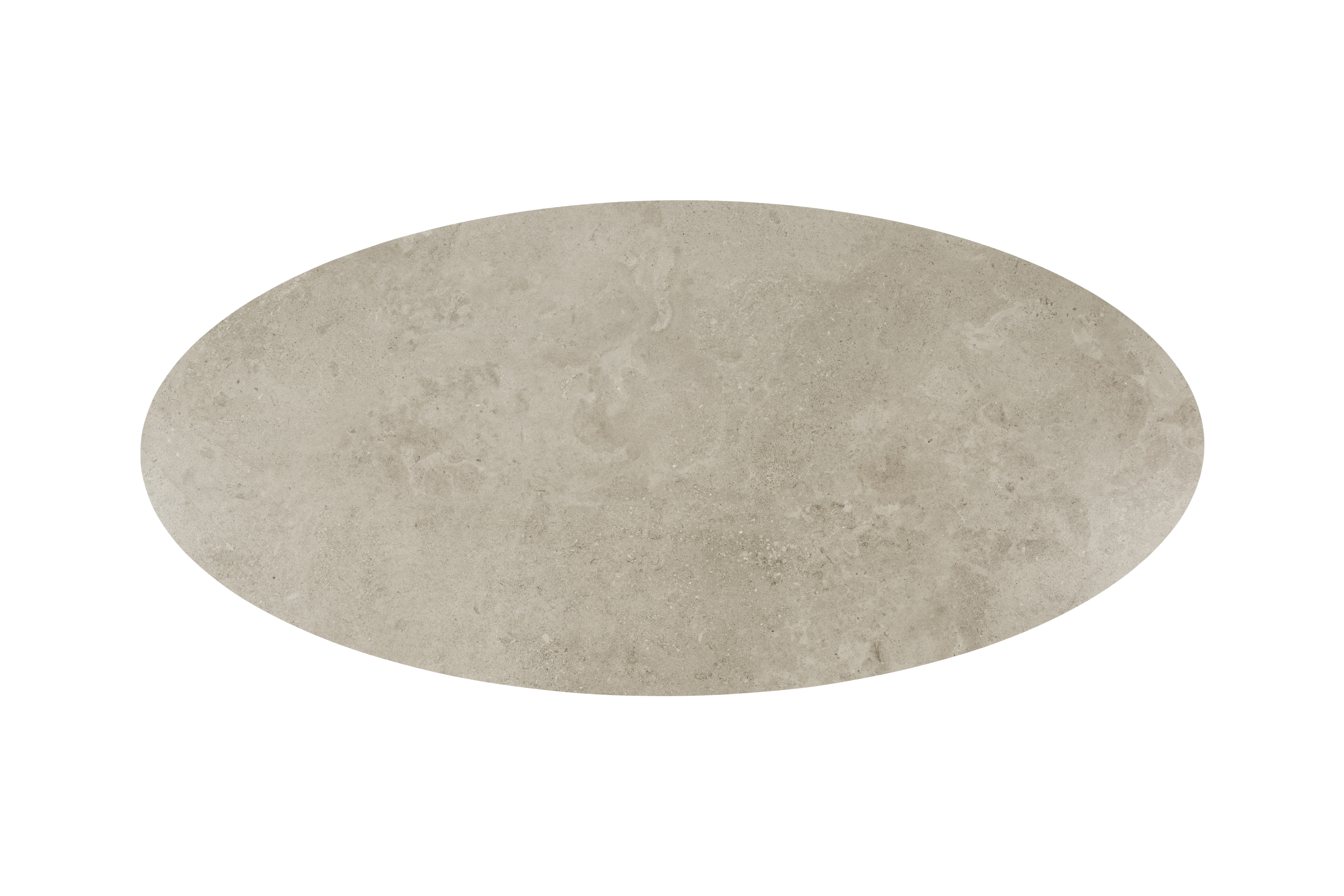 Taste Salute Ellips Ceramic Low Dining Table 220x105cm Terre